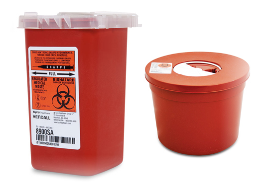Sharps Containers & Biohazard bags
