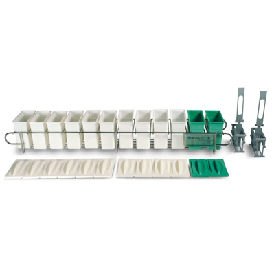 Manual Slide Staining System - 12 place