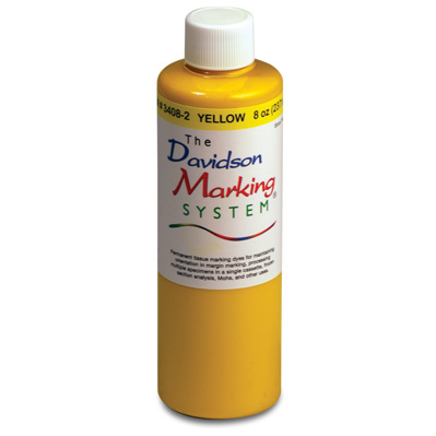 Davidson Marking Dyes Refill 8oz. Yellow