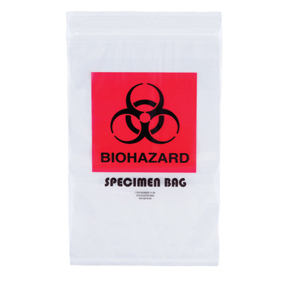 Biohaz Specimen Bags 6 X 9 (Cs/1000)