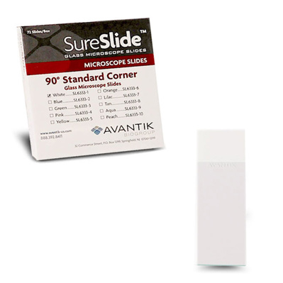 Sure Slide Standard Slides White - Pk/72
