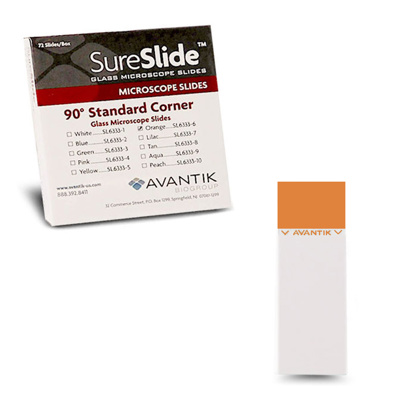 Sure Slide Standard Slides Orange -Pk/72