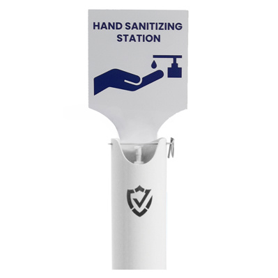 Sanitizer Stand Header Standard